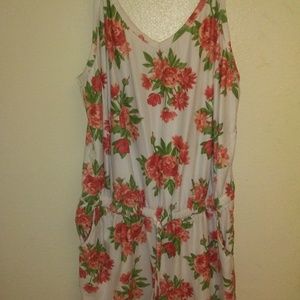 One piece spaghetti strap romper